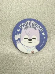 SKZOO ウルフ 缶バッジ Wolf Chan