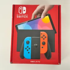 【超美品】Nintendo Switch (有機ELモデル) [ネオンブルー・ネオンレッド] 4902370548501