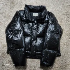 (ヴィンテージボックス) マリテフランソワジルボー 正規品 光沢 ショートダウン レディース Lサイズ