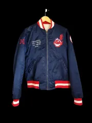 MLB クリーブランド・インディアンズ チャンピオン記念ジャケット