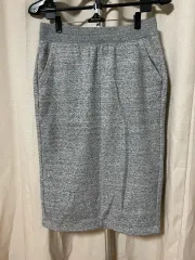 ユニクロ スウェット ロング 起毛スカート L
