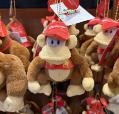 USJ グッズ ドンキーコング DK ディディーコング キーチェーン ぬいぐるみ ユニバーサル・スタジオ・ジャパン 限定