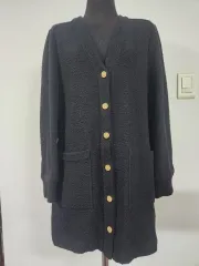 ザラ ブラック カーディガン ジャケット