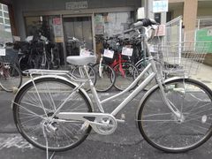 引き取り限定！(名古屋市昭和区)中古自転車4038 前後タイヤ新品 