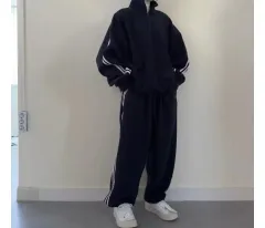 オーバーサイズ フリース トレーナー セット