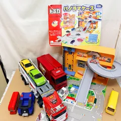 R982【レトロ】トミカ　パノラマケース　キャリアカーなど　まとめ売り　現状　/10
