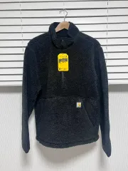 カーハート 106443 フリース プルオーバー ブラック M カモフラージュ L