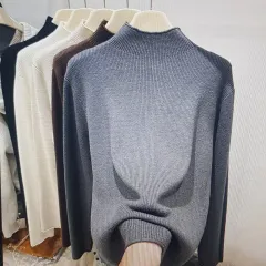 (海外配送)秋 冬 ゴージ タートルネック ニットTシャツ (複数カラー)