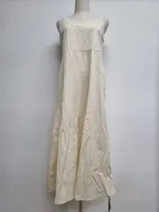 タグ新品) BOBBI ビスチェ ストレッチ ロング スリーブレス ONE PIECE キャミソールワンピース