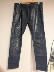 ディーゼル ブラック コーティング デニム