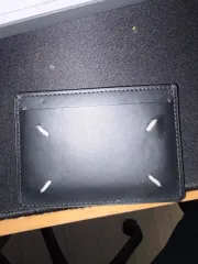 メゾン マルジェラ スティッチ カード ホルダー ブラック