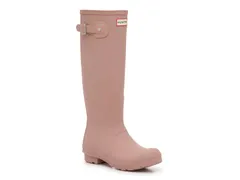 ハンター レディース シューズ ブーツ・レインブーツ トール HUNTER Original Back Adjustable Tall Rain Boot Womens Light Pink ピンク