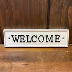サインプレート WELCOME ウェルカム