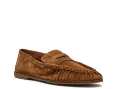 スティーブ マデン レディース シューズ スリッポン・ローファー Steve Madden Stewart Loafer Chestnut Suedeのサムネイル