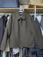 UNIQLO ユニクロ Single カラー ショート ブルゾン CHECK XL