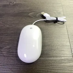 Apple Mighty Mouse A1152 レトロ ビンテージ 有線 USBマウス 動作確認済み