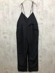 BEAUTY & YOUTH ビューティ&ユース ウェザーキャミカシュクール サロペット オーバーオール sizeS/黒 ■◆ レディース