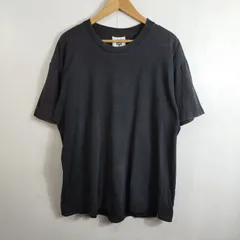 Lee リー Tシャツ 半袖 カットソー 無地 シンプル シングルステッチ USA製 90s 古着 VINTAGE ブラック L C894