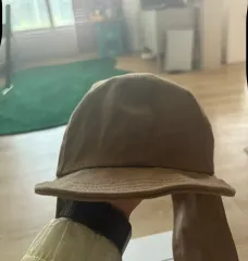 耳付きバケットハット カーキ 出品