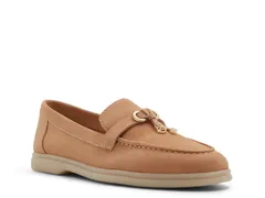 アルド レディース シューズ スリッポン・ローファー Aldo Creras Loafer Cognac Suedeのサムネイル