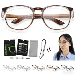 即納 花粉症メガネ 曇らない 花粉メガネ 両面曇り止め ブルーライトカット 花粉防止メガネ レディース メンズ 花粉対策 飛沫防止メガネ 花粉症用 めがね 保護 防塵 メガネ