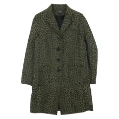 FENDI フェンディ レオパード柄 チェスター コート 裏地ライナー付 イタリア製 ブラウン系 38【中古】のサムネイル