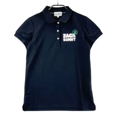 サイズ：0 JACK BUNNY ジャックバニー  半袖ポロシャツ  ブラック系 [240101651111] ゴルフウェア レディース ストスト