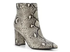 マークフィッシャー レディース シューズ ブーツ・レインブーツ Marc Fisher Gaylen Bootie WhiteBlack Snake Print ホワイトのサムネイル