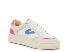 トレトン レディース シューズ スニーカー Tretorn Harlow Elite Sneaker Womens WhitePinkBlue ホワイトのサムネイル