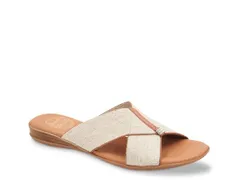 アンドレア アース レディース シューズ サンダル Andre Assous Nani Sandal Beige Linen ベージュのサムネイル
