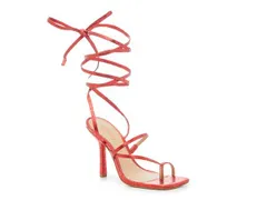 シュッツ レディース シューズ サンダル Schutz Lily Sandal Red Croc Print レッド