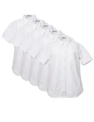 新品 [ブランシェ] レディース ワイシャツ 半袖 5枚セット