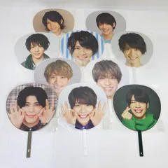 【三重店】松島聡 うちわ まとめ売り 計10枚セット（まつしま そう/SexyZone/timelesz）【352-C990】