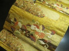 a2511-62 袋帯 美品 正絹 着物 刺繍 - メルカリ