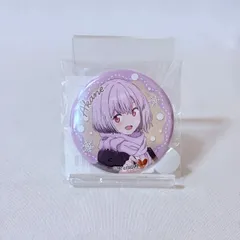 推しくじ グリッドマン ユニバース しゃがんであ〜ん D賞 缶バッジ 新条アカネ A