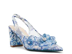 ベッツィジョンソン レディース シューズ パンプス Betsey Johnson Avi Pump Blue ブルーのサムネイル