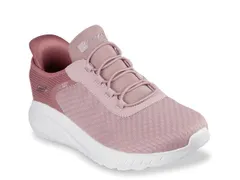 スケッチャーズ レディース シューズ スニーカー Skechers Hands Free SlipIns Bobs Sport Squad Chaos In Color Sneaker Womens Light Pink ピンク