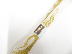 【一輝堂】和装小物 帯締め 帯締 礼装用 高麗組 金糸 美品 26w03-3269