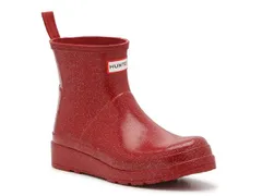 ハンター レディース シューズ ブーツ・レインブーツ HUNTER Play Short Star Cloud Rain Boot Womens Red レッド