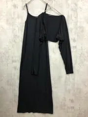 EMODA エモダ 042320370701 ボレロ キャミワンピース セットアップ sizeF/黒 ■◆ レディース