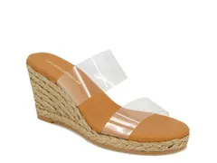 アンドレア アース レディース シューズ サンダル Andre Assous Bella Wedge Sandal Clearのサムネイル