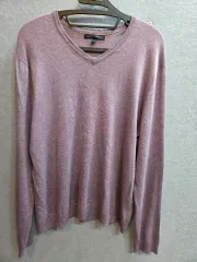 バナナリパブリック Vネック ニット ライトパープル