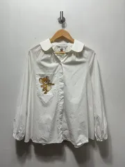 ザラ トムとジェリー 白 シャツ M