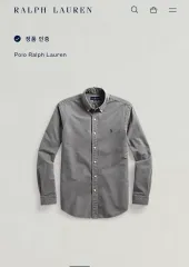 POLO RALPH LAUREN ポロラルフローレン オックスフォード スリムフィット シャツ s
