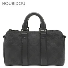 ルイヴィトン LOUIS VUITTON 2WAYバッグ キーポル バンドリエール 25 レザー トリヨンレザー ノワール ブラック金具 黒 ショルダー ミニボストン  M20900 RFID 【保存袋】【中古】