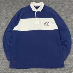 CHAPS Ralph Lauren ロゴ ラグビー Tシャツ v0338