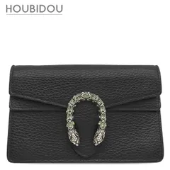 グッチ GUCCI ショルダーバッグ ディオニュソス ミニバッグ レザー メタル ブラック シルバー金具 黒 タイガーヘッド スパー クロージャー  476432【中古】