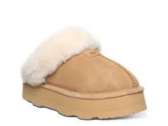 ベアパウ レディース シューズ サンダル プラットフォーム Bearpaw Retro Loki Platform Slipper Tan タンのサムネイル