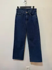 インディゴデニム ワイド デニム Sサイズ