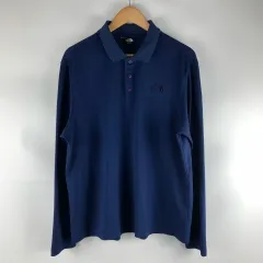 THE NORTH FACE ザノースフェイス ネイビー カラーTシャツ 長袖 XL 251123